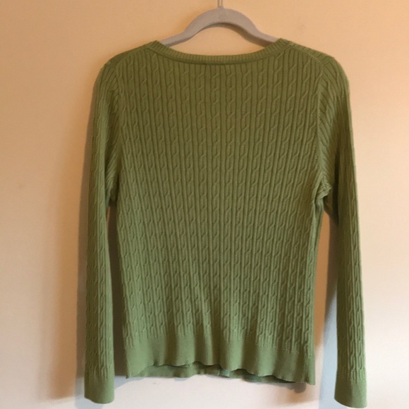 EUC Talbots Cable Cardigan - Picture 2 of 5